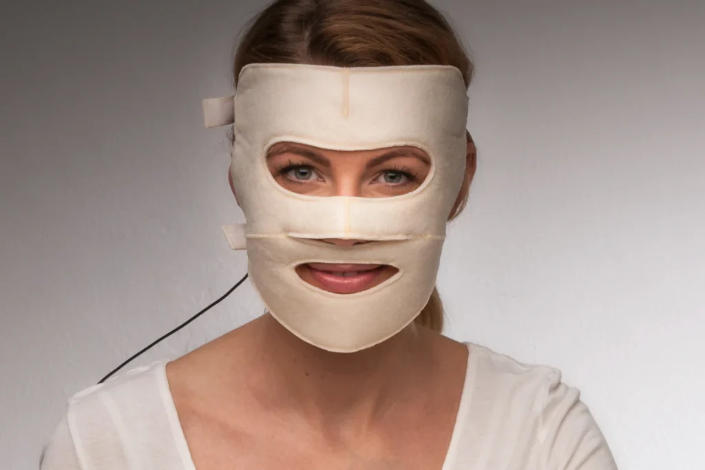 Reduktion des übermäßigen Schwitzens im Gesicht mit der Saalio Leitungswasser-Iontophorese